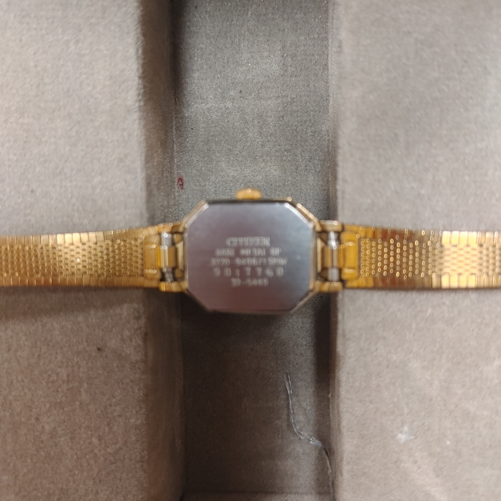 Citizen Gold Women's Watch with White Dial - Picture 3 of 6
